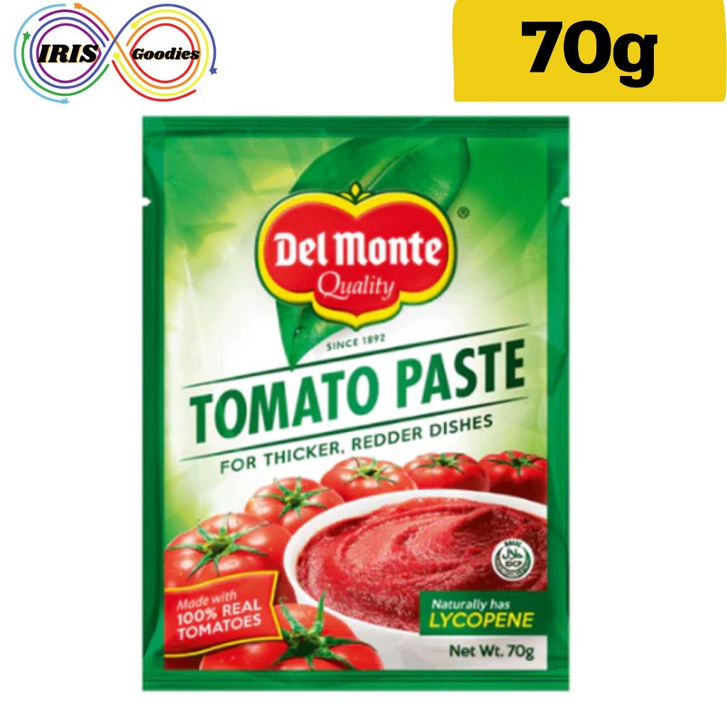 Del Monte Tomato Paste Sachet 70g (Expiry Date : 04 Jun 2025)