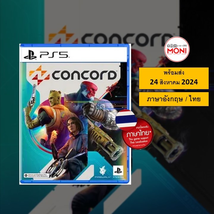 [พร้อมส่ง 24 สิงหาคม 2024] เกมส์ Concord (Asia) (EN/TH) ซับไทย PS5 Games