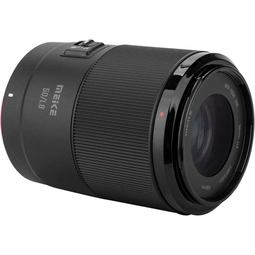 Meike 50mm. f1.8 เลนส์ออโต้โฟกัส สําหรับกล้องมิเรอร์เลส Sony E / Nikon Z เลนส์หน้าชัด หลังละลาย รับประกัน 1 ปี