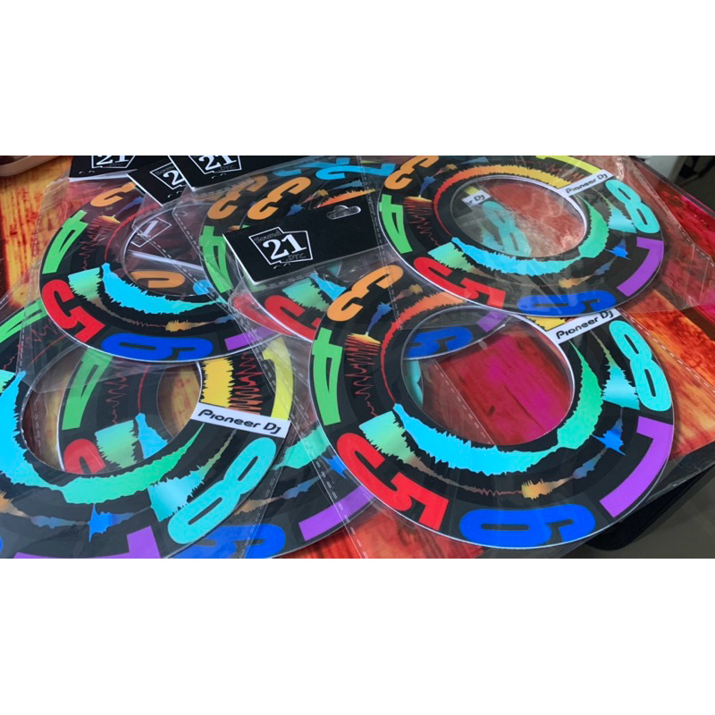 สติกเกอร์ Size "L" สำหรับddj1000 , ddj1000srt cdj800 cdj 850 cdj900 cdj2000 cdj3000 xdj1000 FLX6