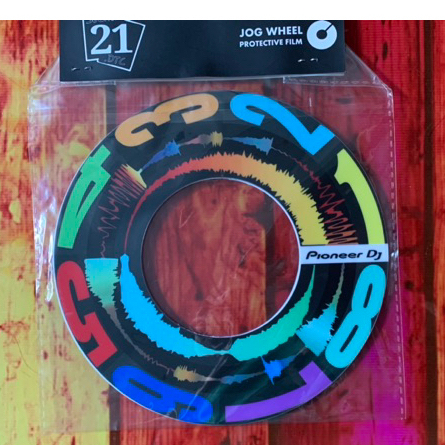 สติกเกอร์ Size "M" สำหรับ ddj sr ddj sr2 ddj rr ddj rx ddj sx ddj sx2 ddj sx3 ddj 800 1 ชุดมี 2 ชิ้น