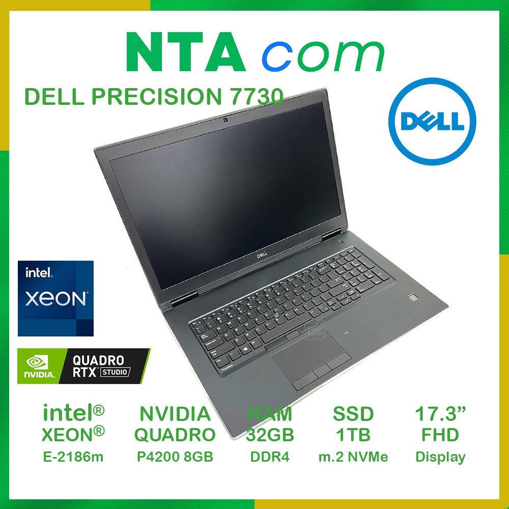 DELL PRECISION 7730  INTEL i7-8850H