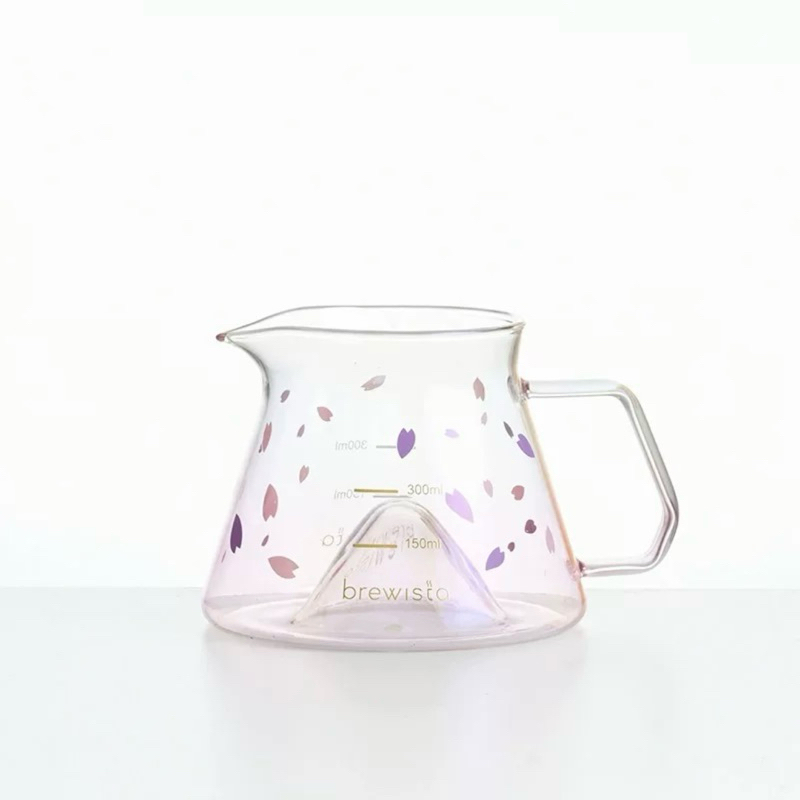 พร้อมส่ง Brewista M Server 300 ml. Limited Edition สีพิเศษ Sakura Pink และ Sunflower