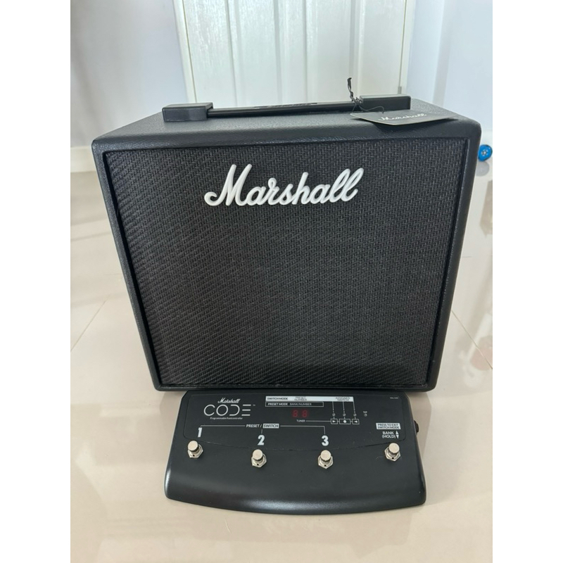 Marshall code 25 + foot switch