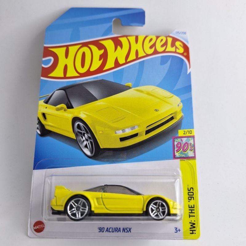 รถเหล็ก Hotwheels 90 ACURA NSX 175/250 (ib53)