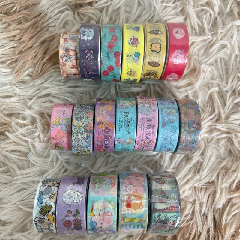 Daiso Korea (พร้อมส่ง) เทปตกแต่ง เกาหลี🇰🇷