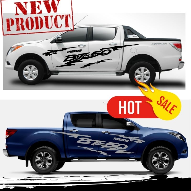 sticker Mazda BT-50 proลายติดรถกระบะ  สติกเกอร์แต่งรถBT-50pro สติกเกอร์ติดรถMAZDA BT-50PRO สติ๊กเกอร