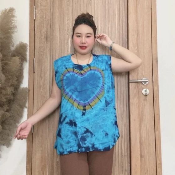 เสื้อคอกลม แขนกุด อก 52 ผ้าแบมเบิตสปัน thumbnail 5