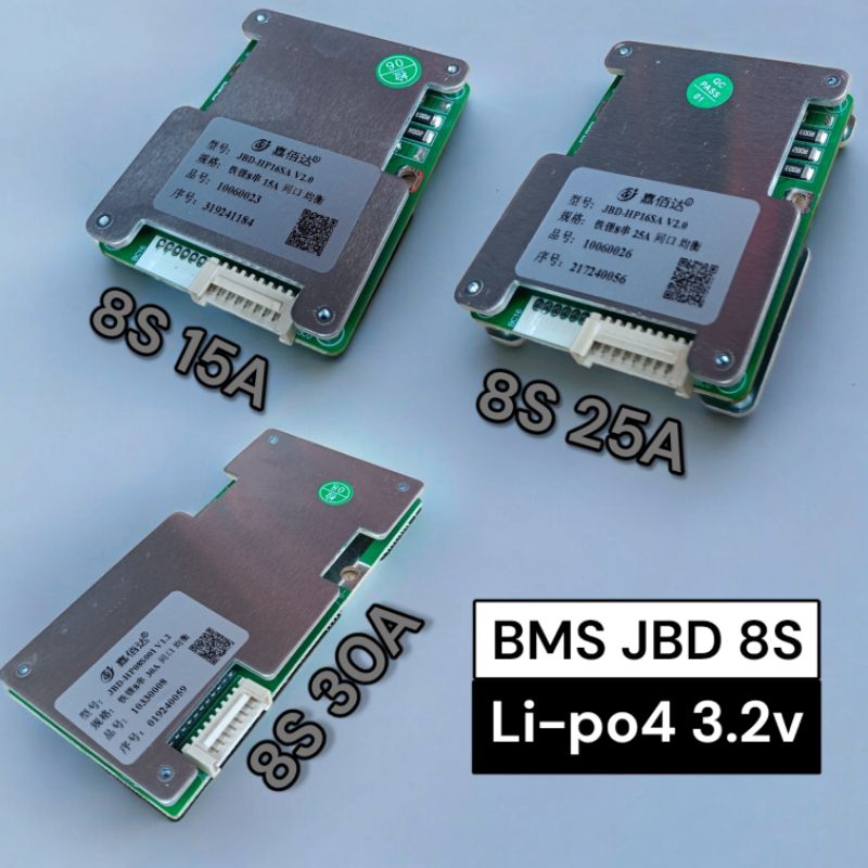 BMS 8S JBD 20- 60A Li-po4 3.2V