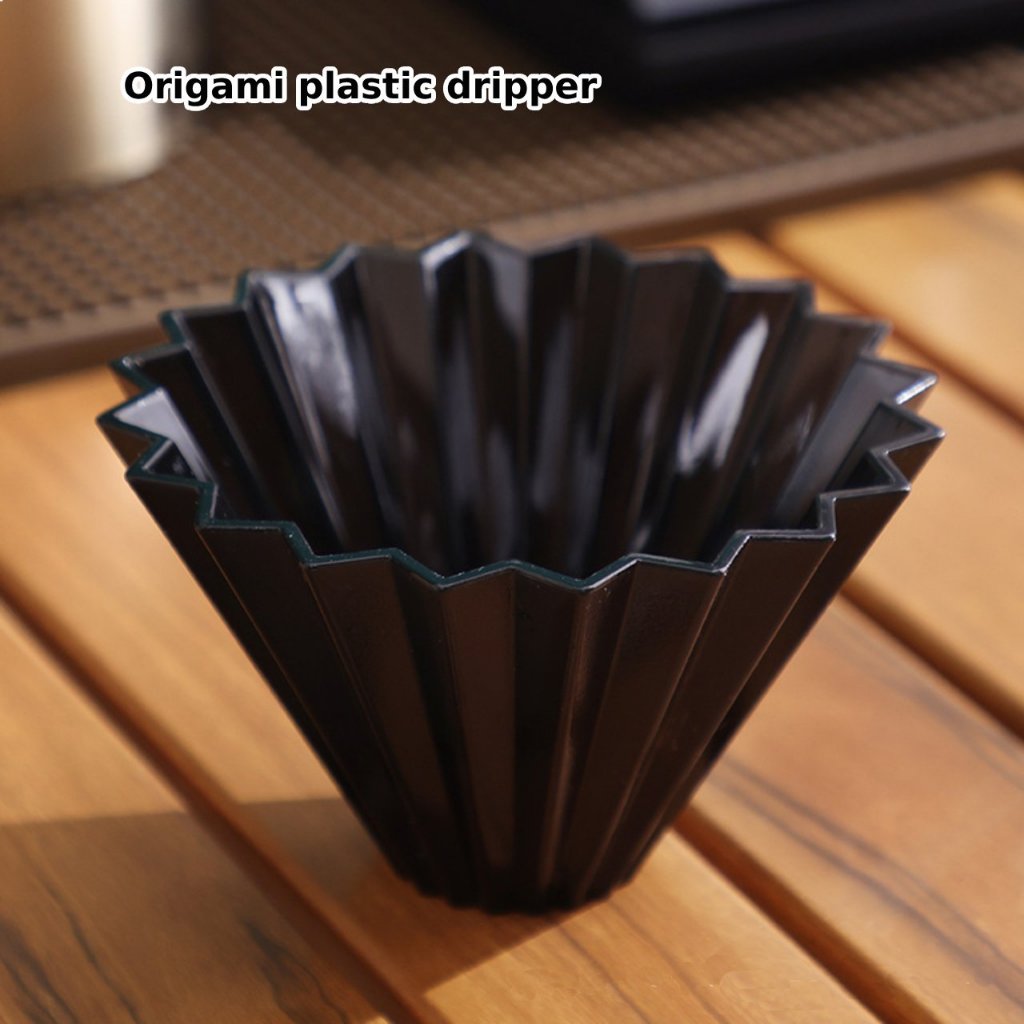 โอริกามิดริปเปอร์ดริปเปอร์พลาสติก Origami Plastic dripper ขนาด01