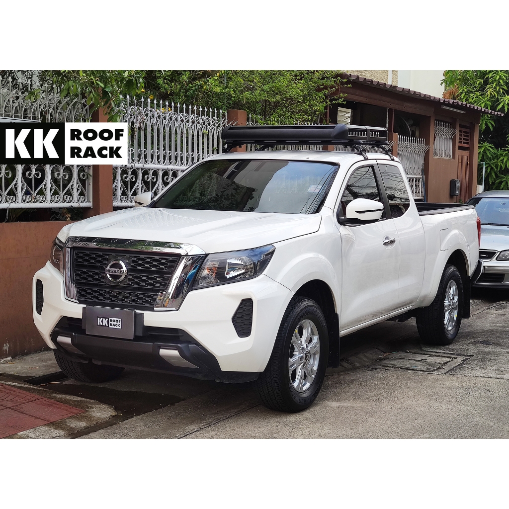 แร็คหลังคา สำหรับ Nissan Navara หรือรถกระบะหัวเก๋งเรียบ ของใหม่ ไม่เจาะหลังคา