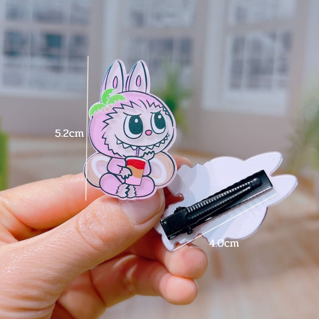 กิ๊บติดผม ลายการ์ตูน ลาบูบู้ Sanrio Hello Kitty Kuromi กิ๊ฟอะคริลิค กิ๊ฟติดผมแคร์แบร์ มีหลากหลายลาย พร้อมส่ง (ชุดที่2) - รูปที่ 7