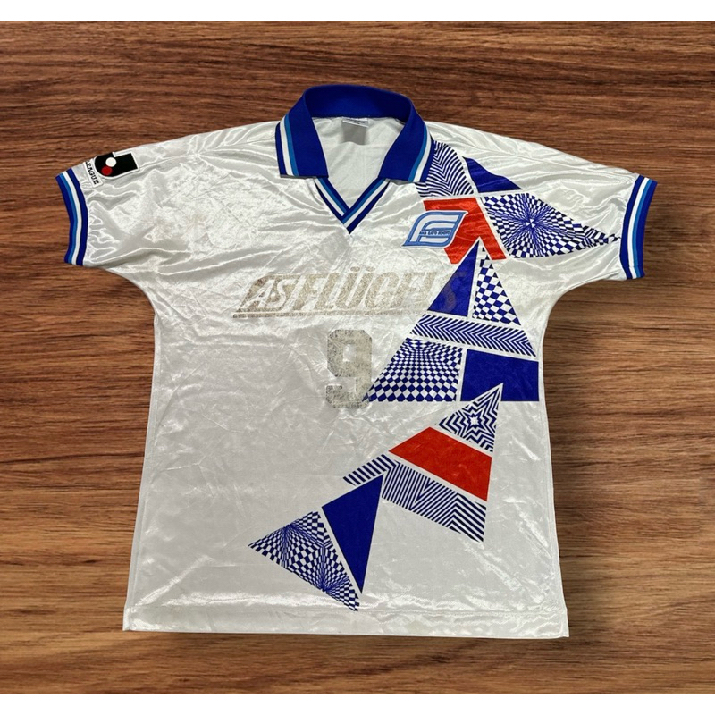 Vtg Yokohama Flugels Jersey Shirt 100% Original M 1993-1994 Home J-League🎌