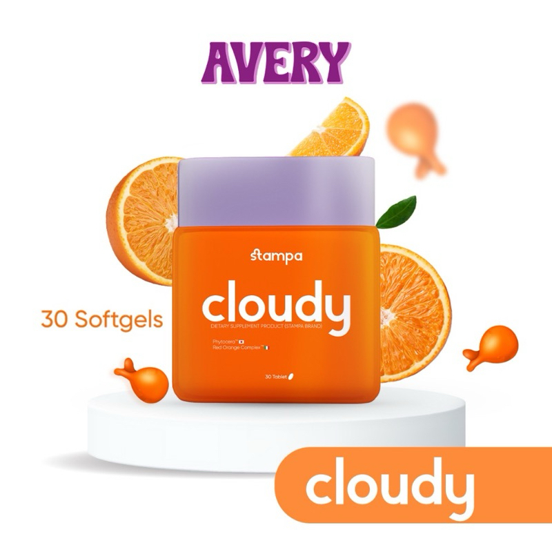 (แถมฟรี instant coffee 1 ซอง) วิตามินซี Cloudy Dietary Supplement Product (Stampa Brand)