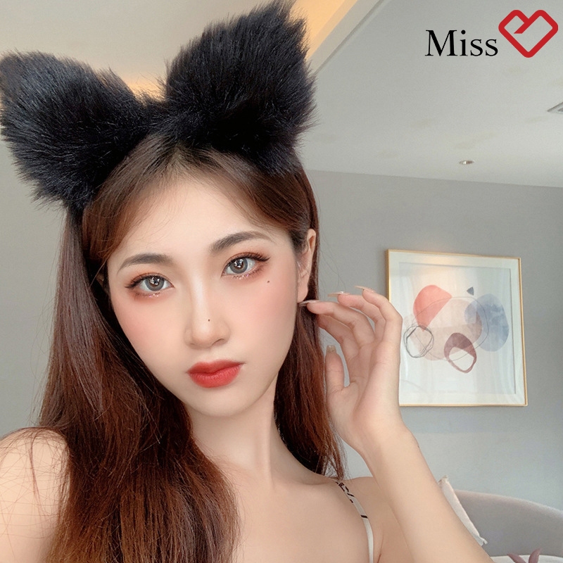 ที่คาดผมหูแมวตุ๊กตา 💖💖  เครื่องประดับสุดน่ารักและเซ็กซี่ ✨ ราคาถูก 🚚จัดส่งที่รวดเร็ว （H9316)