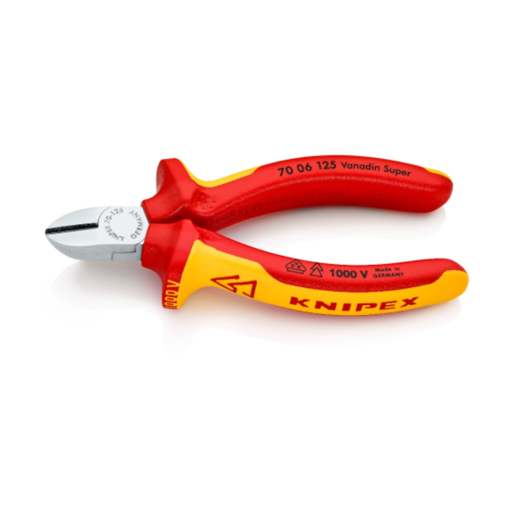 คีมตัดทแยงมุม KNIPEX NO.70 06 125 Diagonal Cutters (125mm.) – โปรปัง