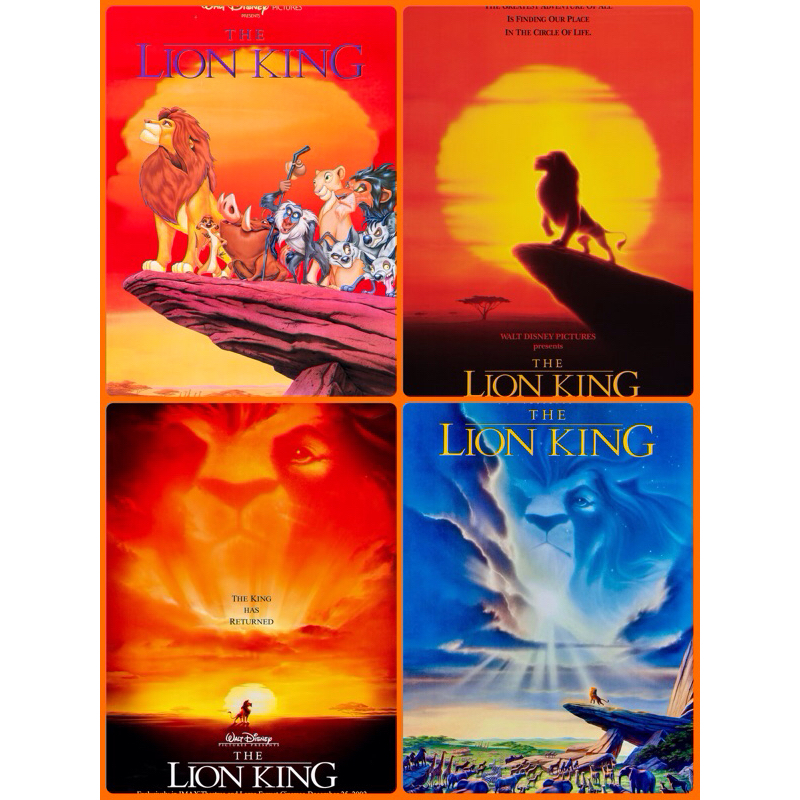 โปสเตอร์ หนัง  The Lion King  11.5 X 16.5 นิ้ว (A3)