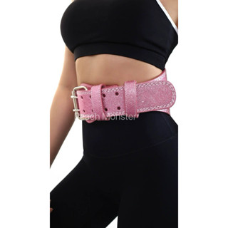 Peachmonster TRAINING BELT เข็มขัดฟิตเนส ยกน้ำหนัก ช่วยปกป้อ…