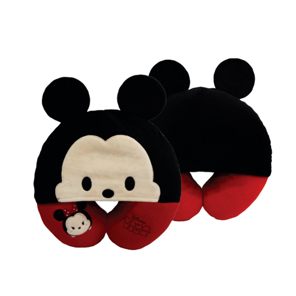 หมอนรองคอมีฮู้ด Disney Tsum Tsum