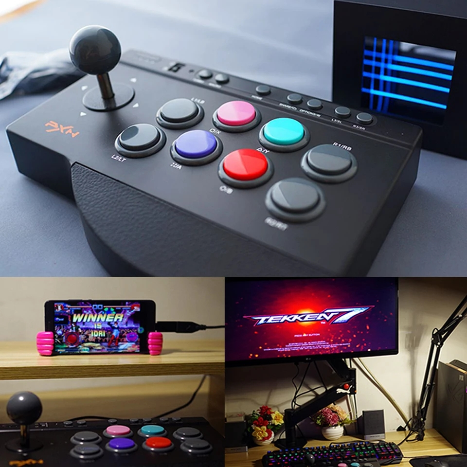 จอยสติ๊ก จอยสติ๊กคอนโซล Controller PXN 0082 USB Rocker PC Android IOS สำหรับ PS3 PS4 Xbox ราคา ถูกที่สุด ดีลบีเคเค แกลเลอรีภาพที่ 4