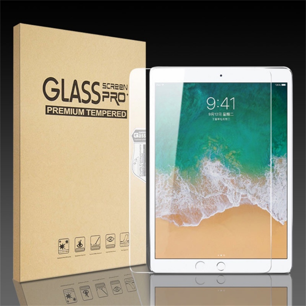 ฟิล์มกระจกนิรภัย เต็มจอ Pro12.9 2018/20/21/22 pro11 2024 แอร์6 11 2024 โปร13 2024 Air13 2024 MIMI6/7 ฟิล์มกันรอยไอแพด