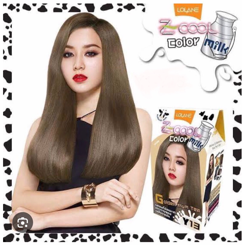Promotion จำนวนจำกัด!!! โลแลน ซีคูล คัลเลอร์ มิลค์ ครีมย้อมผม ผสมนมฮอกไกโด | Lolane Zcool Color Milk