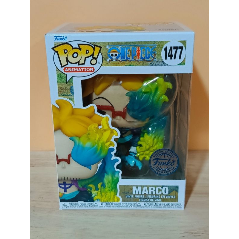 Funko Pop! : One Piece - Marco [ กล่องสินค้า - 9/10 ]