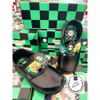 รองเท้านักเรียนอนุบาลชาย หนังดำ CHAPPY CD11ไม่มีไฟ CD88 มีไฟ…