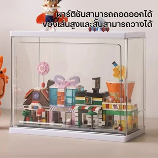 กล่องใส่โมเดล กล่องโชว์โมเดล กล่องใส่ art toy ประหยัดพื้นที่ พลาสติกอย่างดี กันฝุ่น กันน้ำ และมีความโปร่งใสสูง