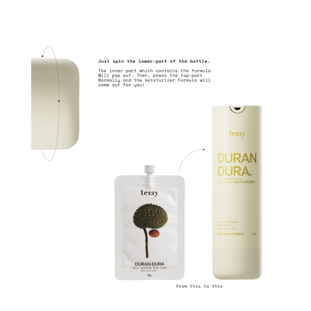 TERRY Duran Dura Daily Soothing Skin Flood Moisturizer (50ml) เธอร์รี่ มอยส์เจอไรเซอร์