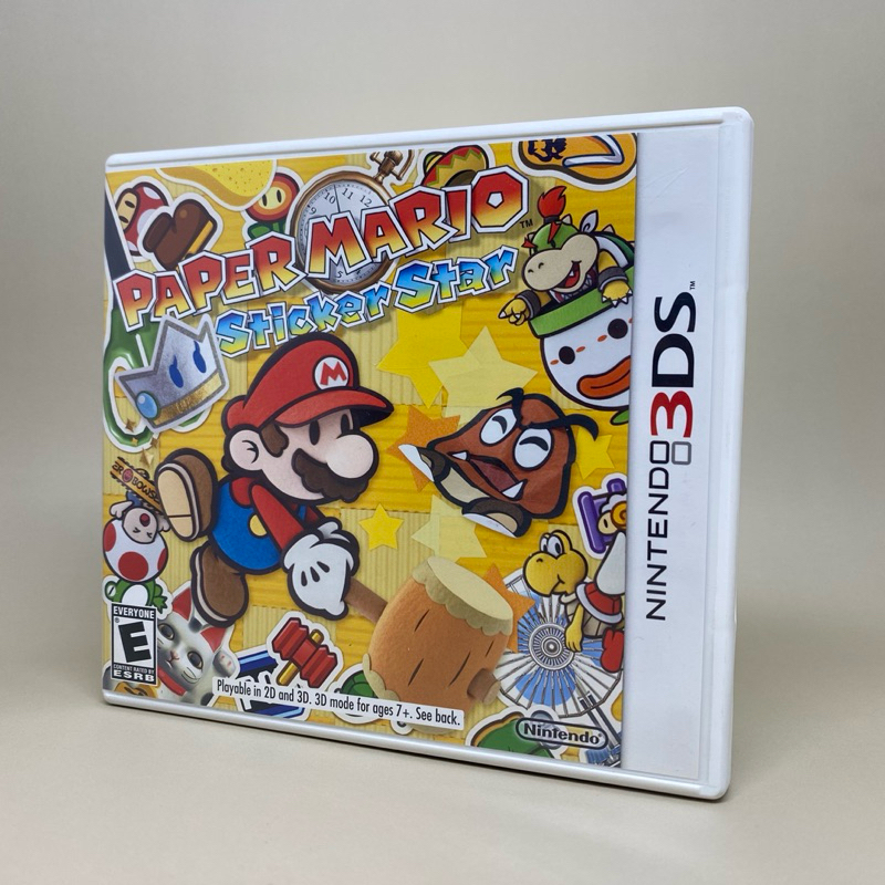 Paper Mario Sticker Star | Nintendo 3DS | Original USA | English | ใช้งานปกติ