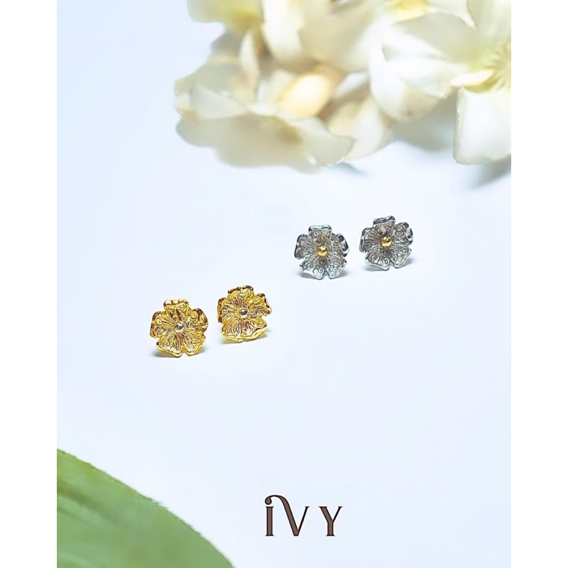 Handcrafted Cosmos Flower Earrings