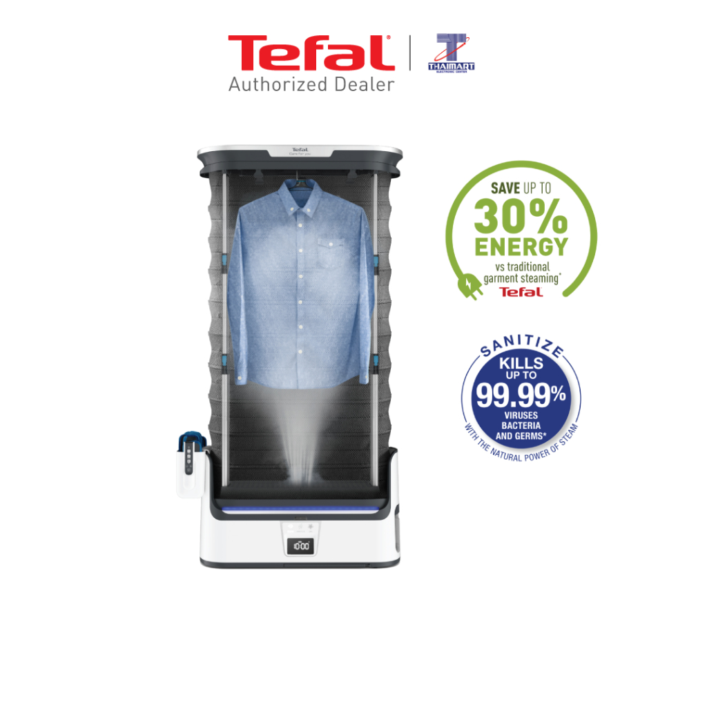 TEFAL เครื่องรีดผ้าอัตโนมัติ เครื่องรีดผ้าไอน้ำ รุ่น YT3040E1