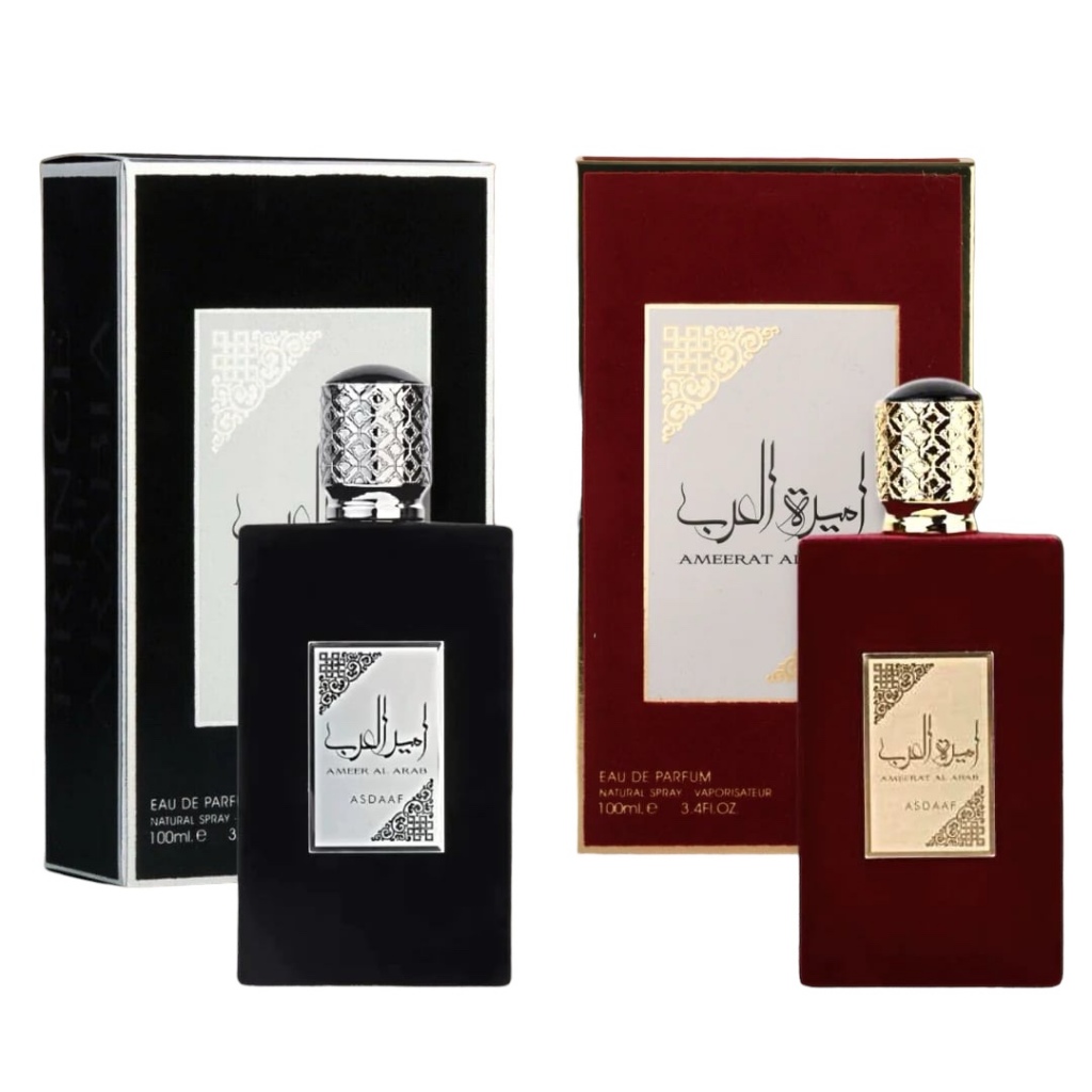 น้ำหอมอาหรับ AMEERAT AL ARAB มีกลิ่นให้เลือกด้วยกัน ขนาด 100ml