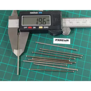 [แท้] แกนล้อแท้คัด 60mm แม่นยำระดับ 1.99mm คัดให้เลยแกนคดไม่ขายค่ะ - Selected Quality Mini4wd 2x60mm Original Hex Shafts
