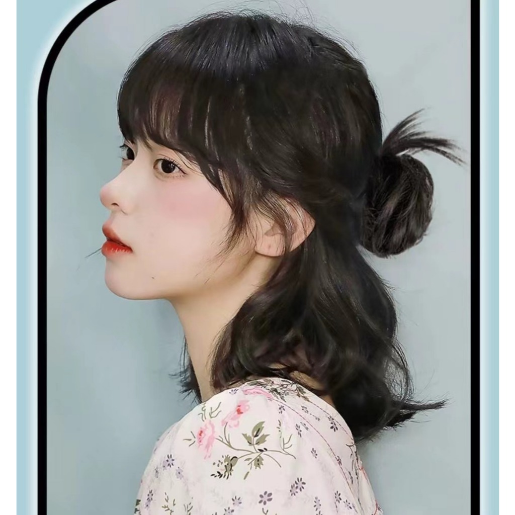 🔥พร้อมส่ง🔥หรูหรา ขนปุย บอล ดอกไม้ ตา รูปร่าง วิกผม ธรรมชาติ กิ๊บ วิกผม กระเป๋าผม เครื่องประดับผม กิ๊บหนีบผมครึ่งหัว เสกผ - รูปที่ 4