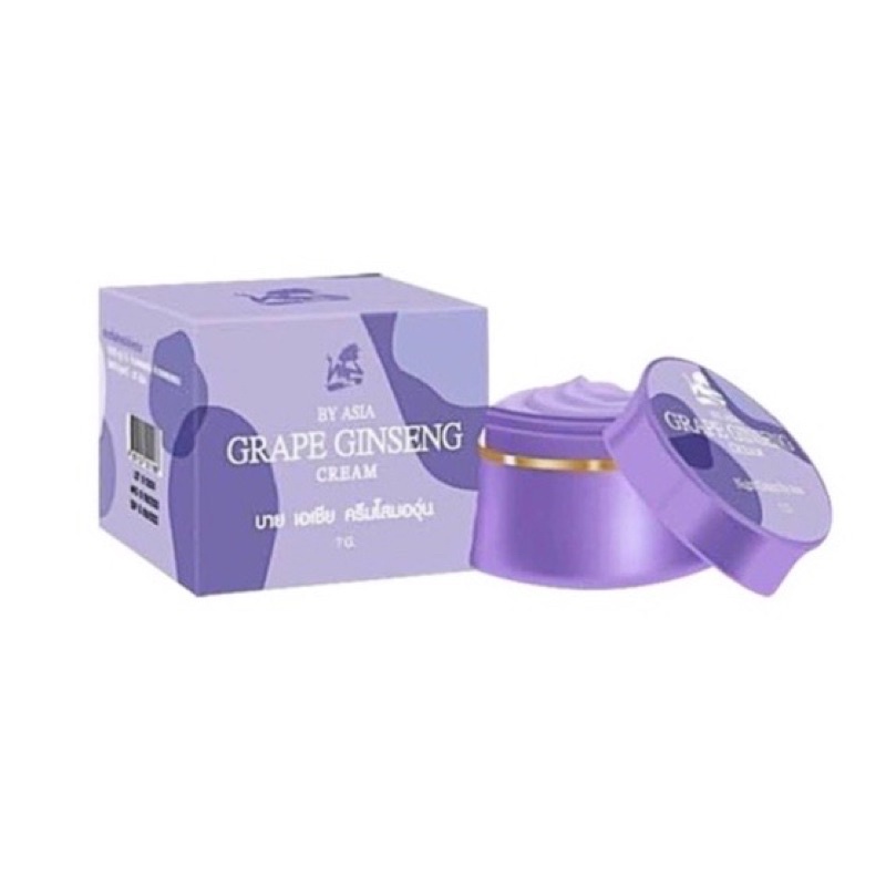 ครีมโสมองุ่น grape cream By Asia (มี 2 ตัวเลือก)