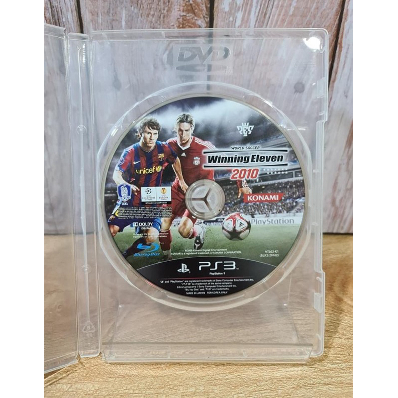 แผ่นเกมส์ PS3 (PlayStation 3) เกมส์  Winning Eleven 2010