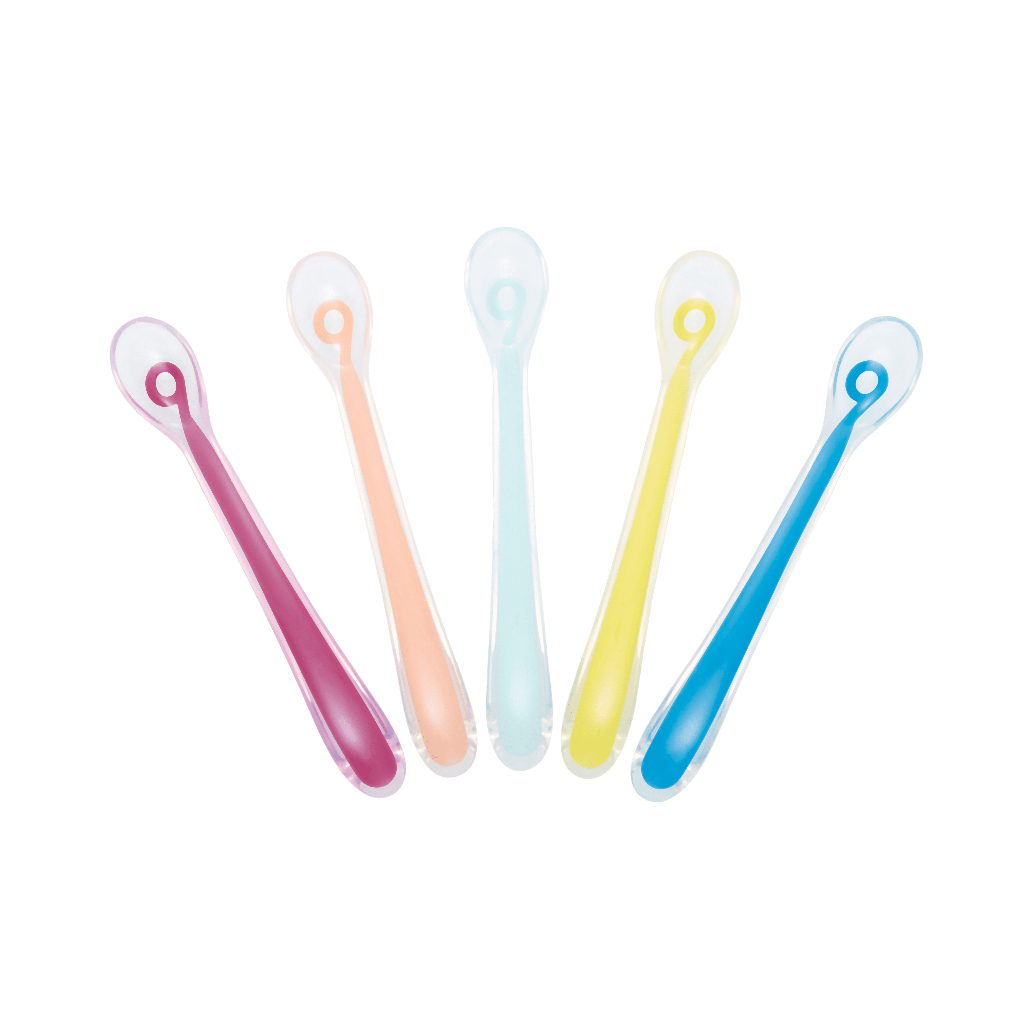 Babymoov : Silicone Spoon for baby - ช้อนซิลิโคนสำหรับวัยเริ่มทาน