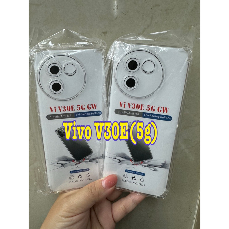 Vivo V30E(5g)🥰พร้​อมส่งใน🇹🇭🥰เคสใสกันกระแทกคลุมกล้อง For Vivo V30E(5g)