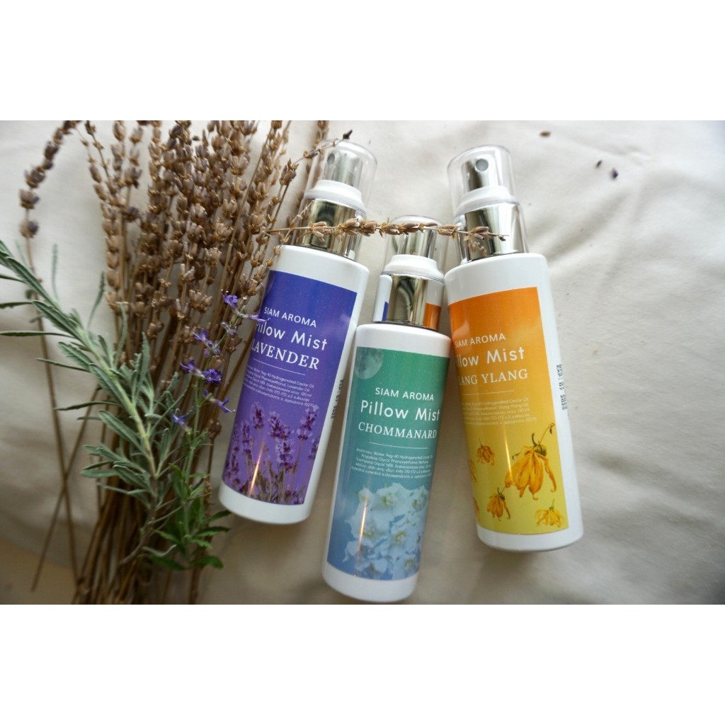 Siam Aroma Pillow Mist สเปรย์ฉีดหมอน สยามอโรมา 120มล.