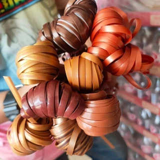 เส้นหวายเทียม ขนาด4.8มิล (มัดเล็ก 100 กรัม) 101 เฉดสี