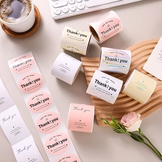 [พร้อมส่ง🇹🇭] สติ๊กเกอร์ซีลปิดผนึก (ม้วน120ดวง) มีให้เลือก 4 สี