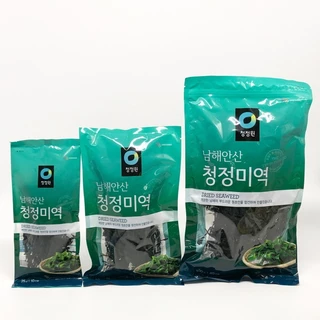 วากาเมะอบแห้ง 100g Wakame ชองจองวอน สาหร่าย สาหร่ายวากาเมะ ซุปสาหร่าย ซุปมิโซะ 미역