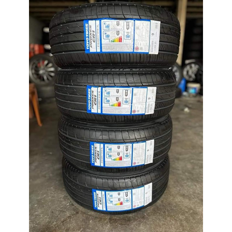 🚓🚗Toyo​ ​proxes​ cr1 215/45/17  ปี23 ยางใหม่