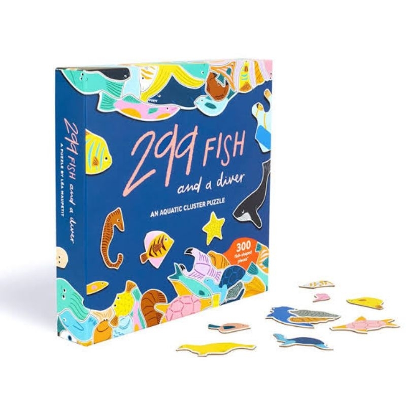 299 Fish and a diver Puzzle / 299 Dogs and a cat/ 299 Cats and a dog Puzzle มือหนึ่ง พร้อมส่ง!!