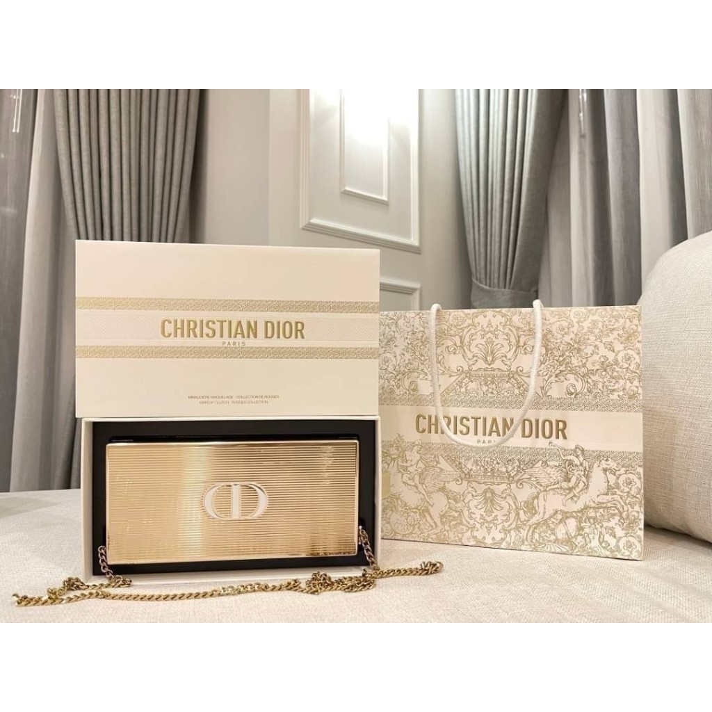 Dior makeup clutch set