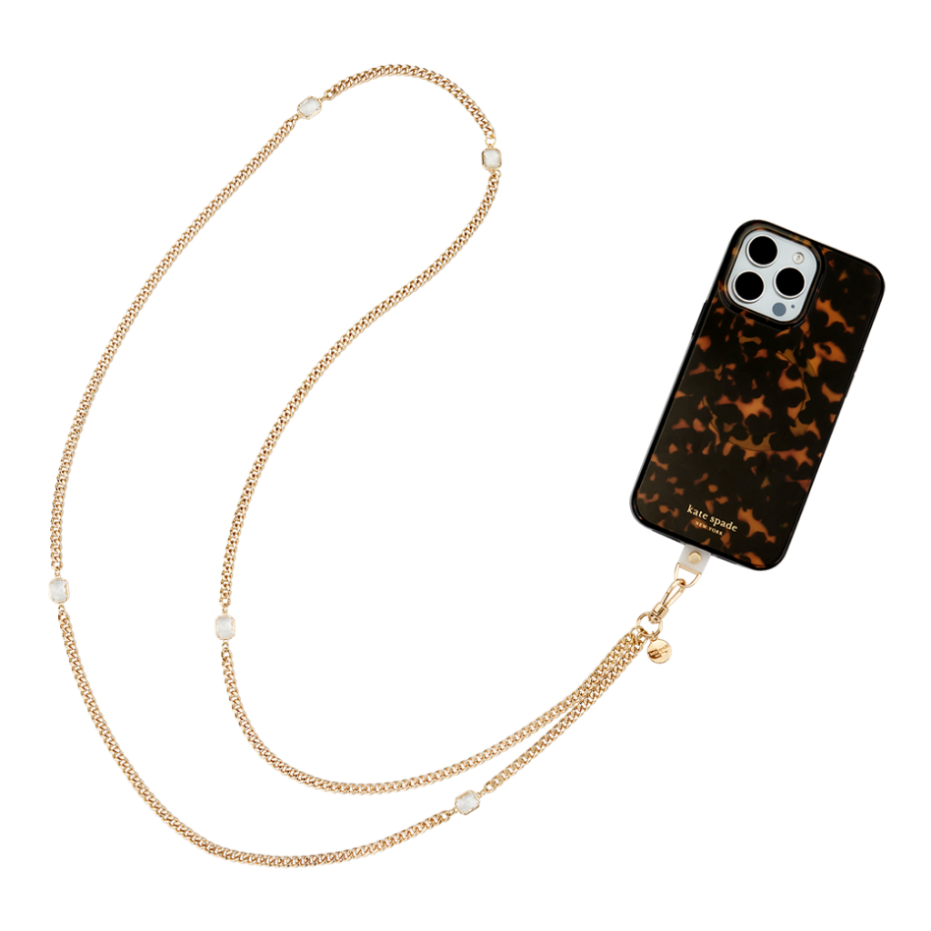 Kate Spade Phone Crossbody สายคล้องสะพายแบบคาดลำตัวเกรดพรีเมี่ยม สำหรับ SmartPhone และ อุปกรณ์ที่รองรับ