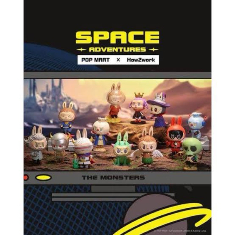 [[พร้อมส่ง]] ยกบ๊อกซ์ Labubu Space Adventures series