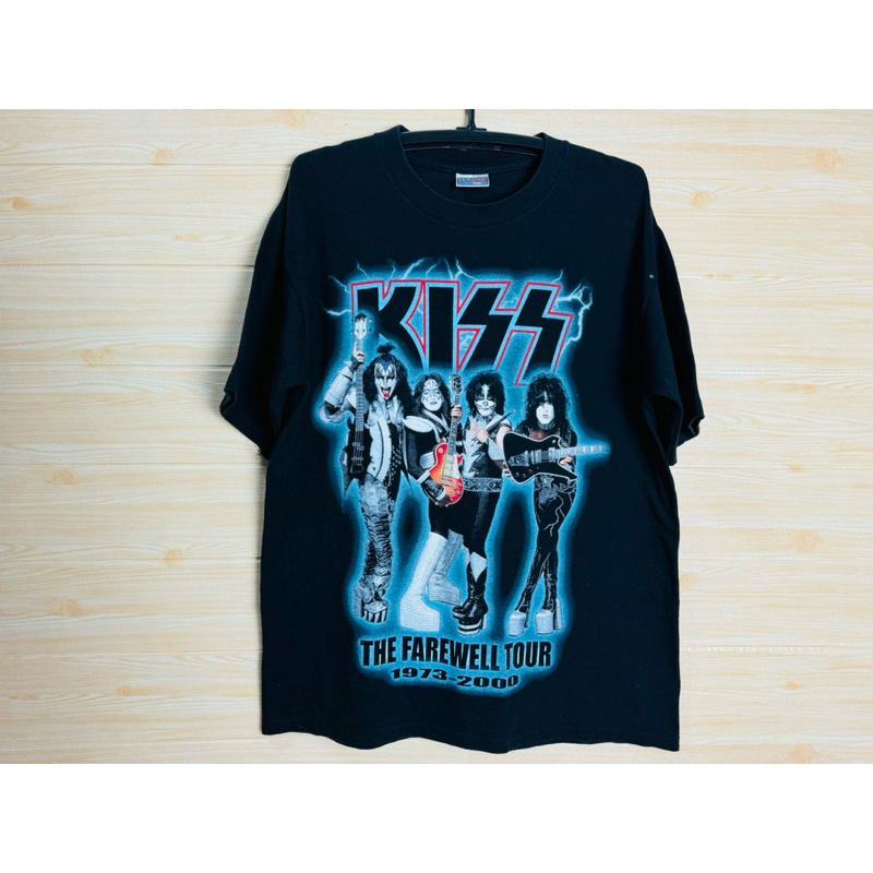 เสื้อวง Kiss The Farewell Tour 1973-2000 (TJ ใส่) งานเก่า ลิขสิทธิ์แท้💯